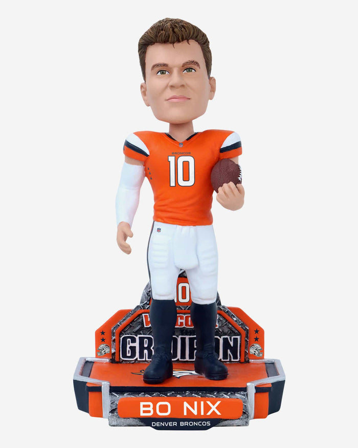 Bo Nix Denver Broncos 2024 Rookie Series Bobblehead FOCO - FOCO.com