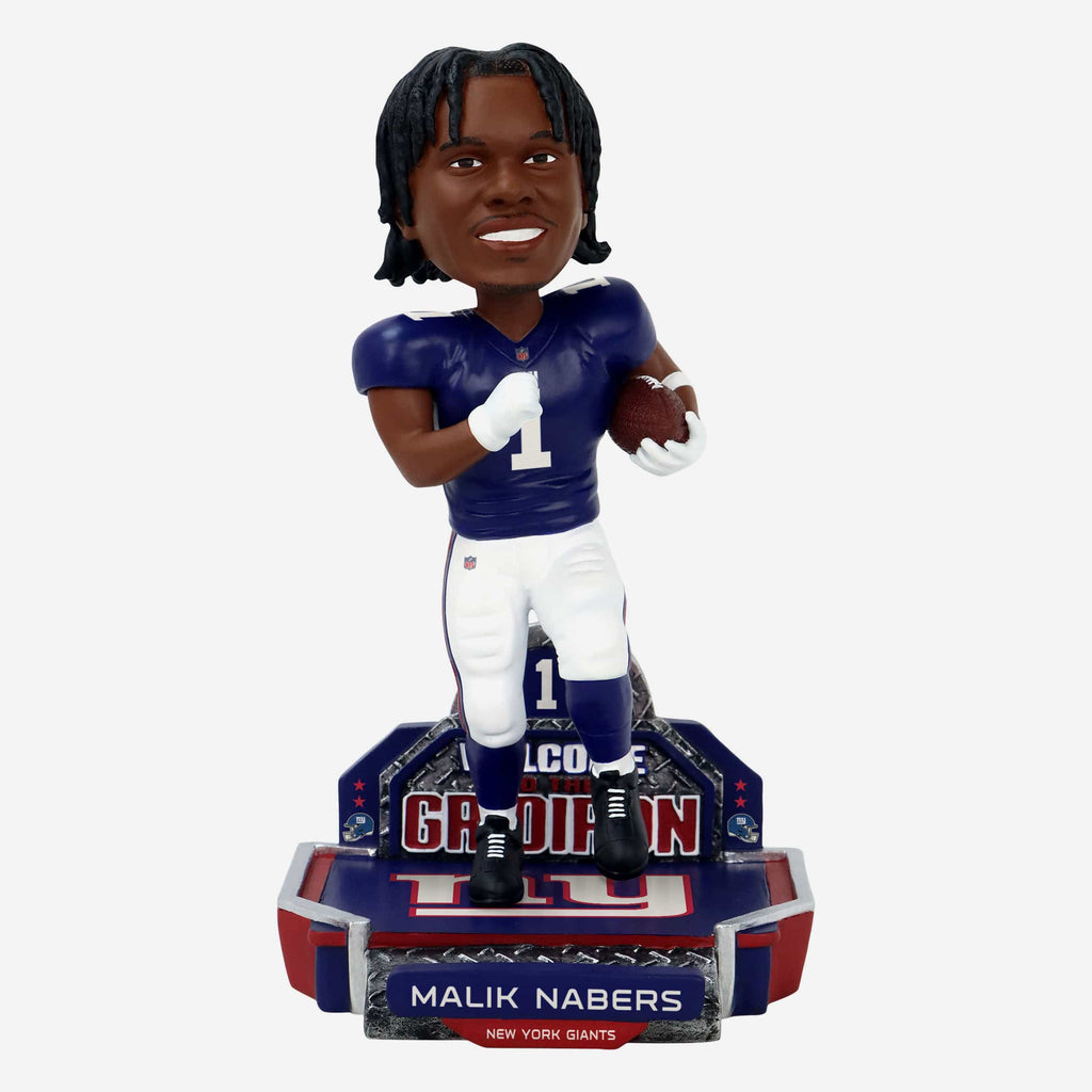 Malik Nabers New York Giants 2024 Rookie Series Bobblehead FOCO - FOCO.com