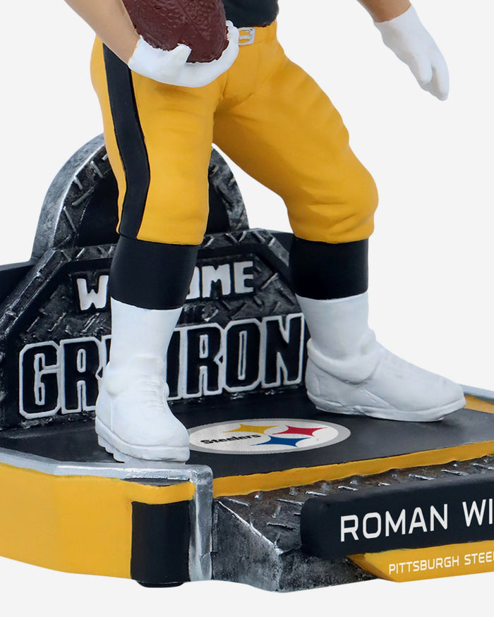 Roman Wilson Pittsburgh Steelers 2024 Rookie Series Bobblehead FOCO - FOCO.com