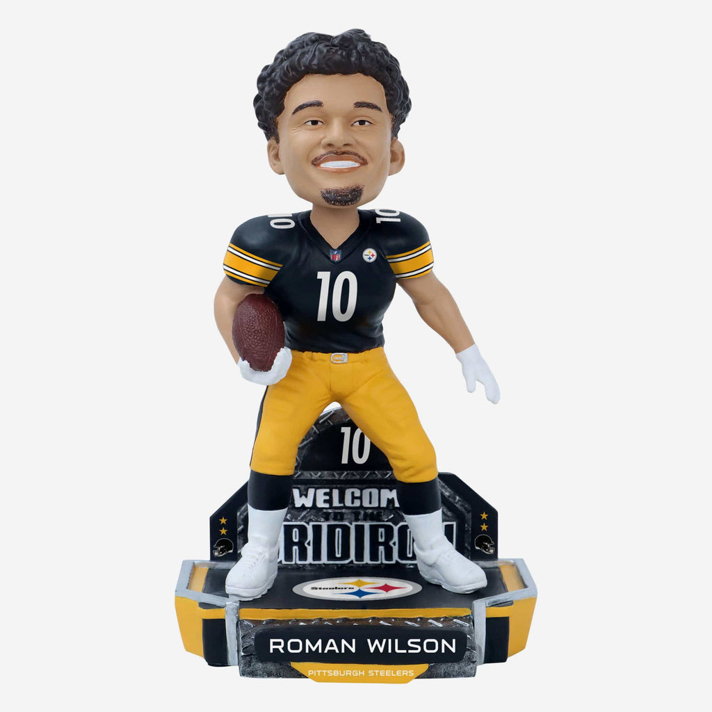 Roman Wilson Pittsburgh Steelers 2024 Rookie Series Bobblehead FOCO - FOCO.com