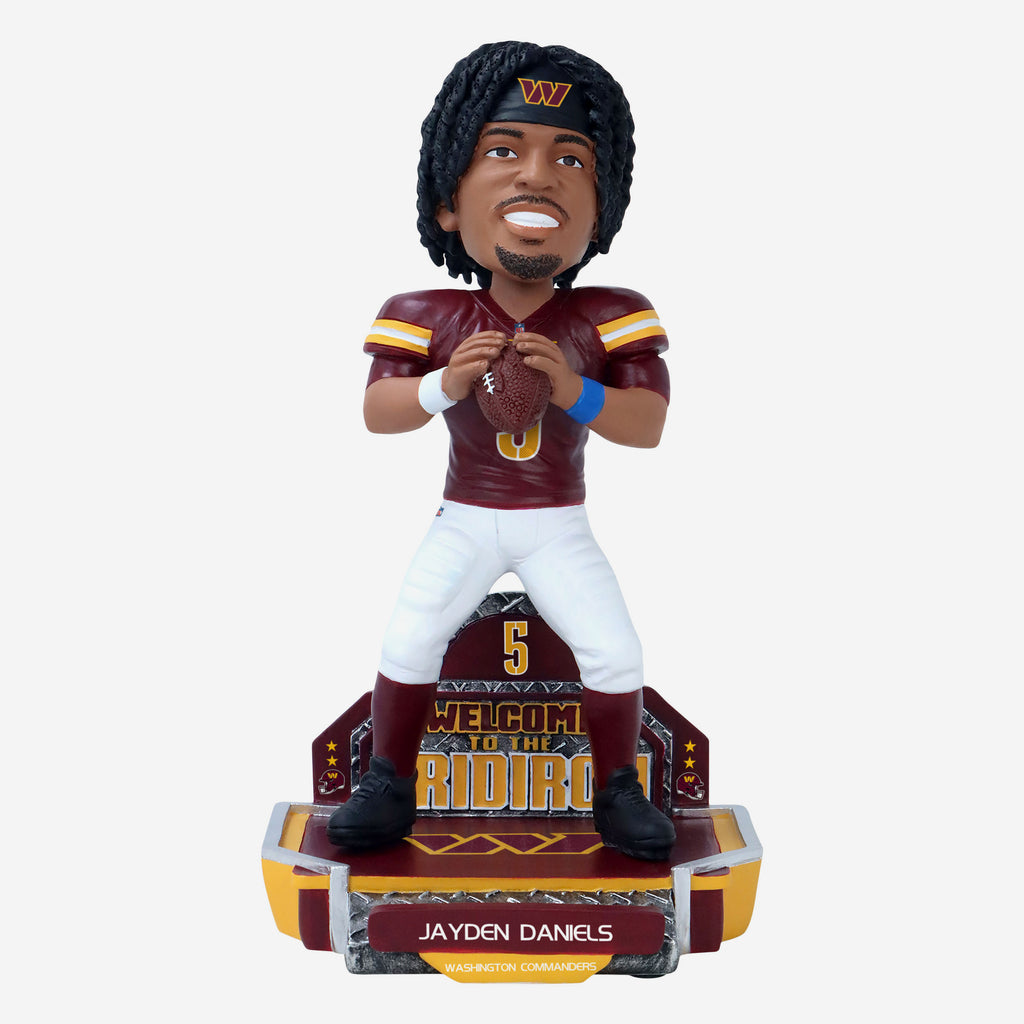 Jayden Daniels Washington Commanders 2024 Rookie Series Bobblehead FOCO - FOCO.com