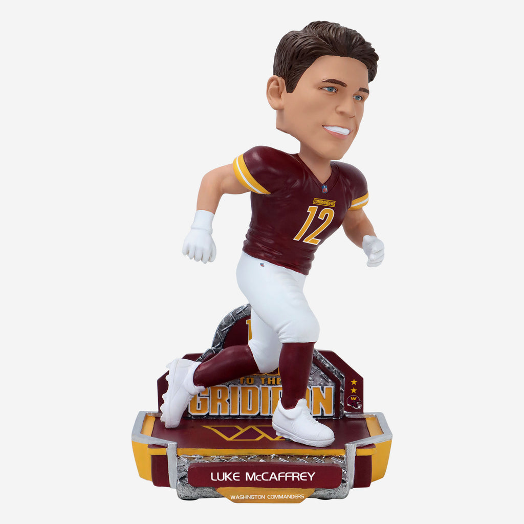 Luke McCaffrey Washington Commanders 2024 Rookie Series Bobblehead FOCO - FOCO.com