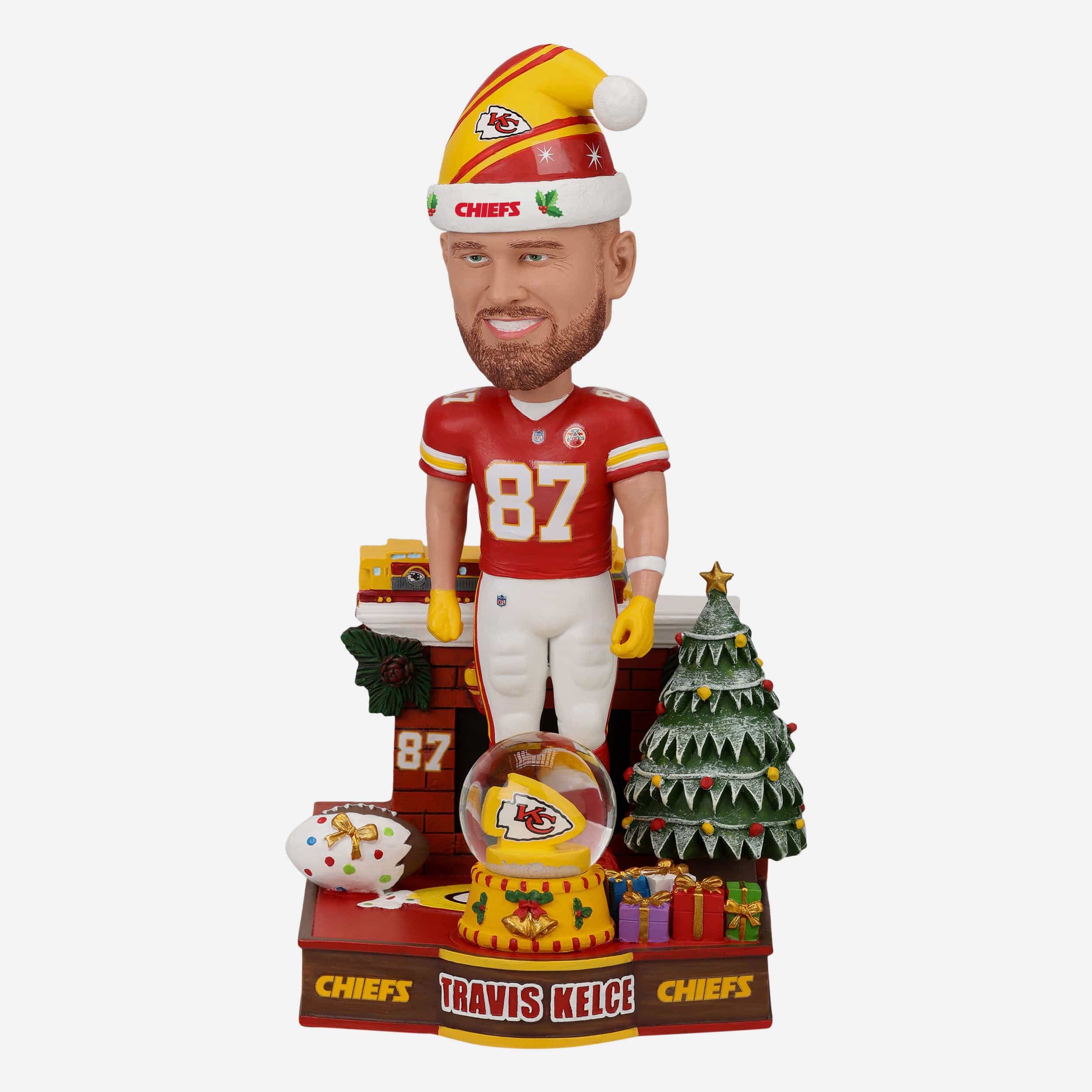 Kansas City orders Chiefs bobblehead Christmas ornaments new