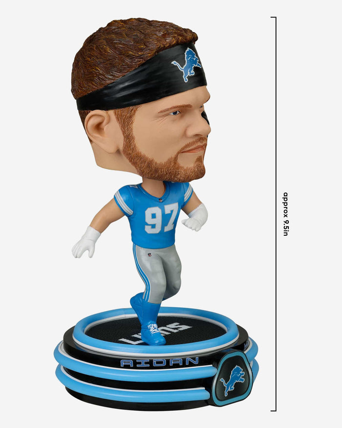 Aidan Hutchinson Detroit Lions LED Neon Bighead Bobblehead FOCO - FOCO.com