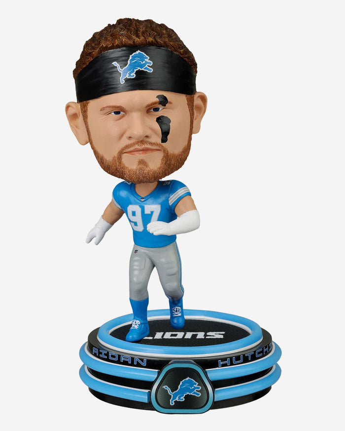 Aidan Hutchinson Detroit Lions LED Neon Bighead Bobblehead FOCO - FOCO.com