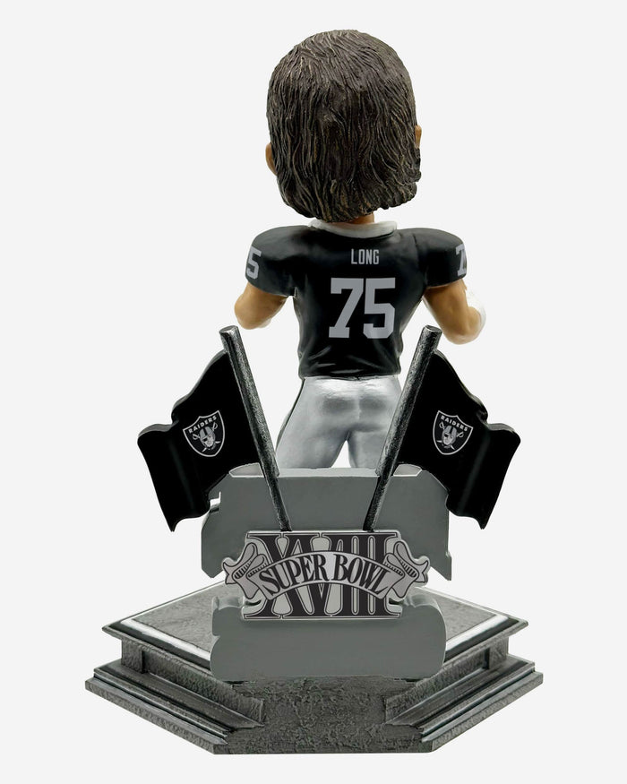 Howie Long Los Angeles Raiders Super Bowl XVIII Champions 40th Anniversary Bobblehead FOCO - FOCO.com