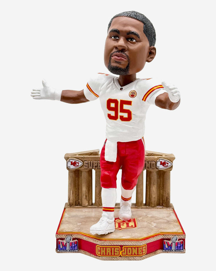 Chris Jones Kansas City Chiefs Super Bowl LVIII Bound Bobblehead FOCO - FOCO.com