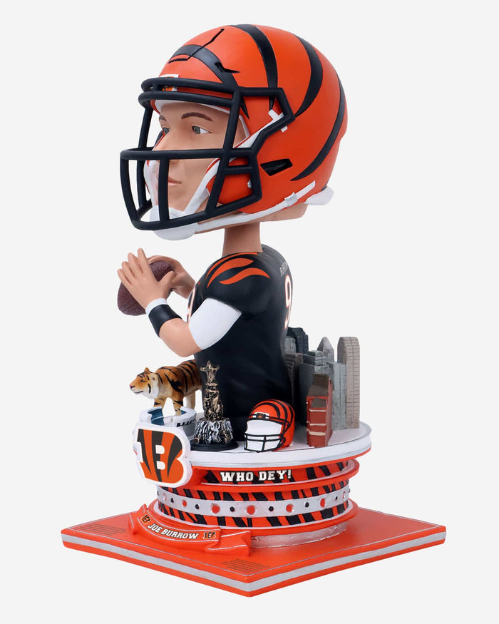 Joe Burrow Cincinnati Bengals Bust Bighead Bobblehead FOCO - FOCO.com