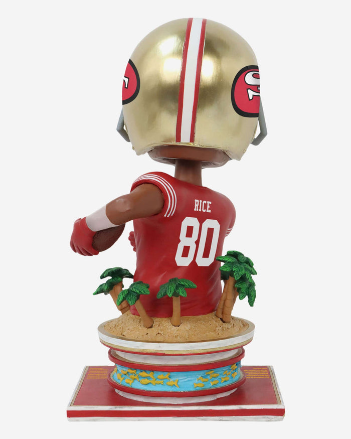 Jerry Rice San Francisco 49ers Super Bowl XXIII MVP Bust Bighead Bobblehead FOCO - FOCO.com