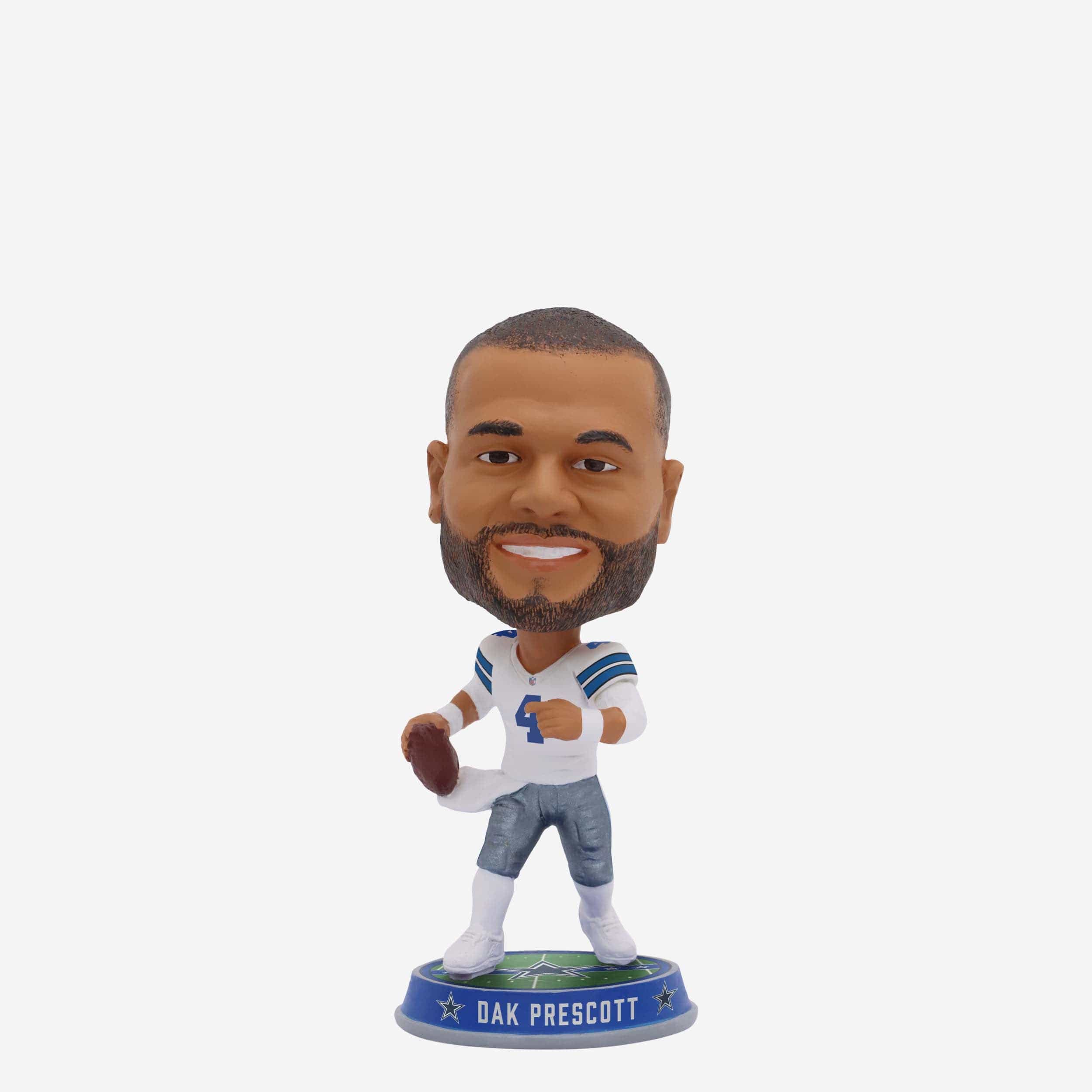 Dak Prescott Dallas Cowboys Retro Uniform Variant Bighead Bobblehead Officially Licensed by NFL