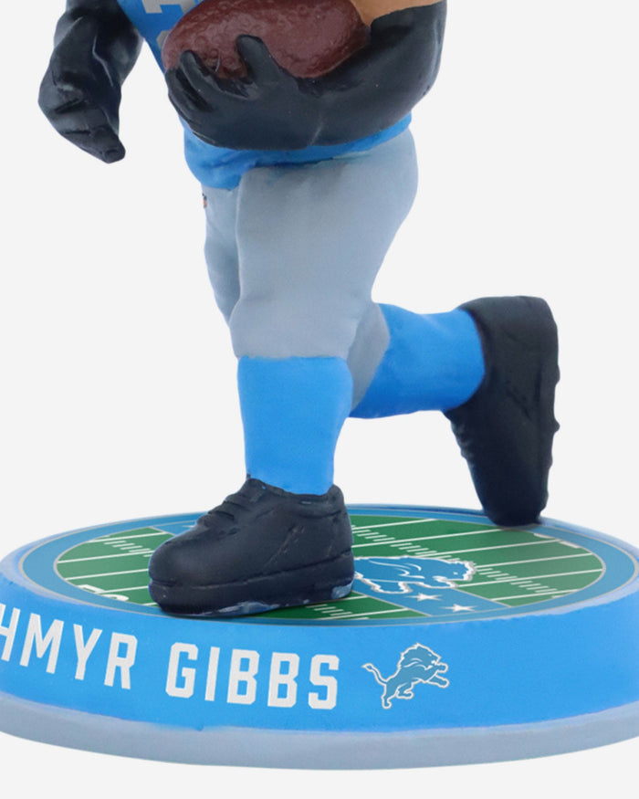 Jahmyr Gibbs Detroit Lions Retro Uniform Field Stripe Mini Bighead Bobblehead FOCO - FOCO.com