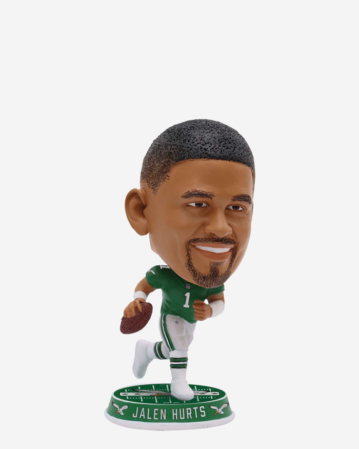 Jalen Hurts Philadelphia Eagles Kelly Green Uniform Field Stripe Mini FOCO