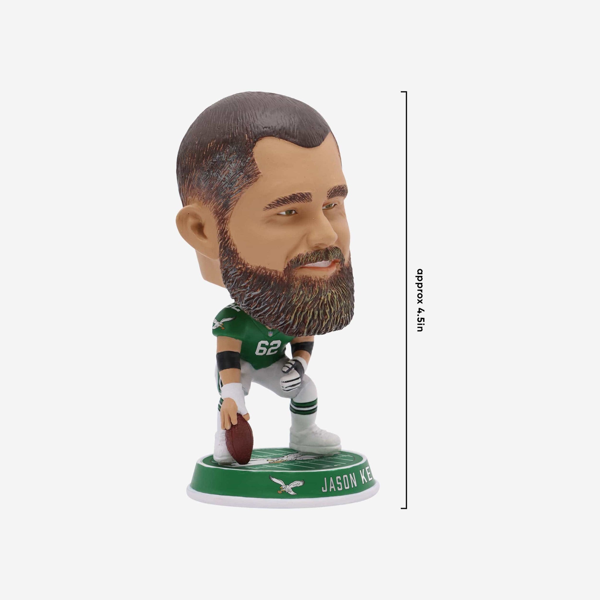 Jason Kelce Philadelphia Eagles Super Bowl LVII Outfit Bobblehead FOCO