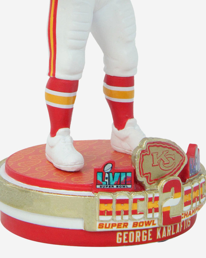 George Karlaftis Kansas City Chiefs Super Bowl LVIII Champions Bobblehead FOCO - FOCO.com