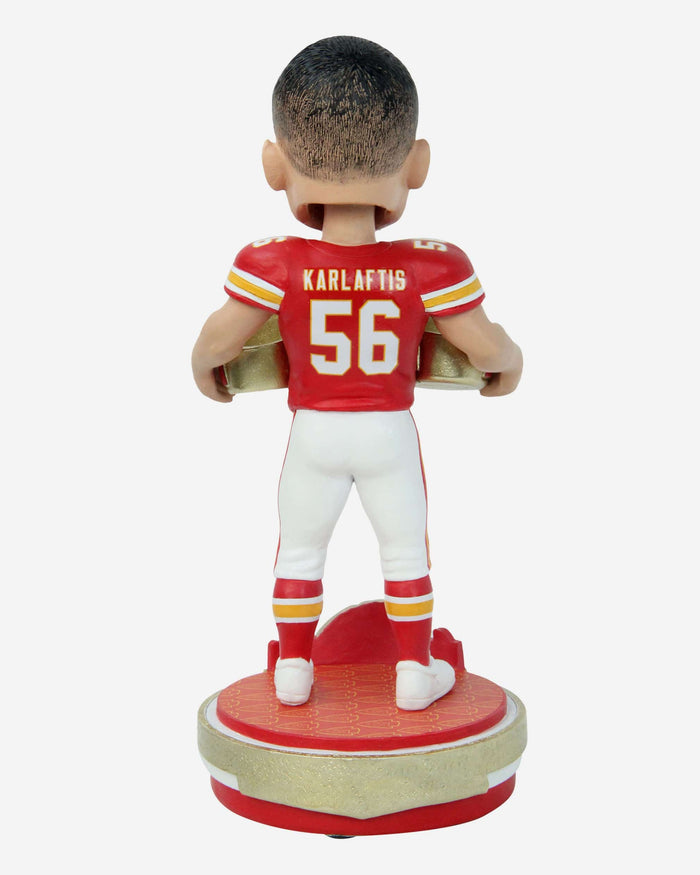 George Karlaftis Kansas City Chiefs Super Bowl LVIII Champions Bobblehead FOCO - FOCO.com