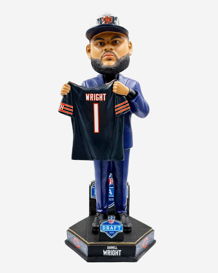 Darnell Wright Chicago Bears 2023 Draft Pick Bobblehead FOCO - FOCO.com