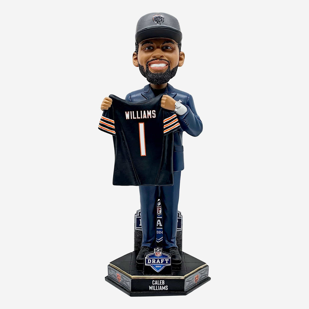 Caleb Williams Chicago Bears 2024 Draft Pick Bobblehead