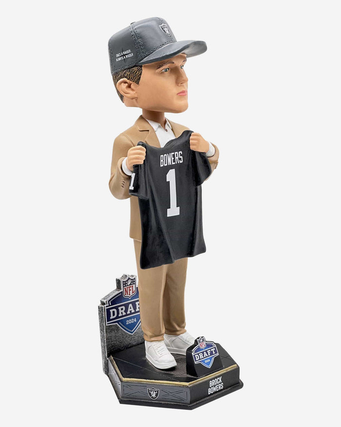 Brock Bowers Las Vegas Raiders 2024 Draft Pick Bobblehead FOCO - FOCO.com