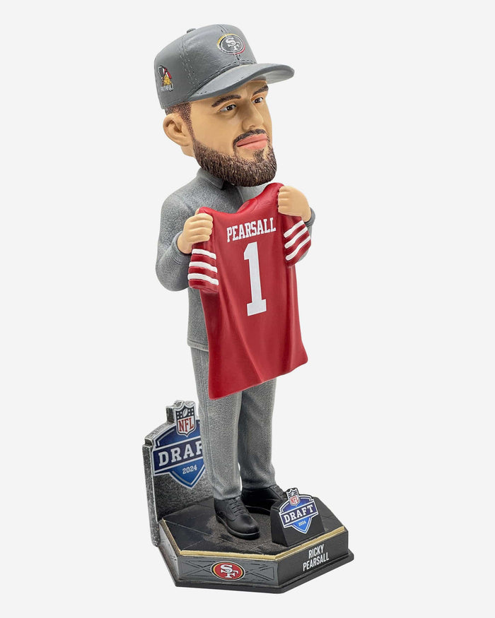 Ricky Pearsall San Francisco 49ers 2024 Draft Pick Bobblehead FOCO - FOCO.com