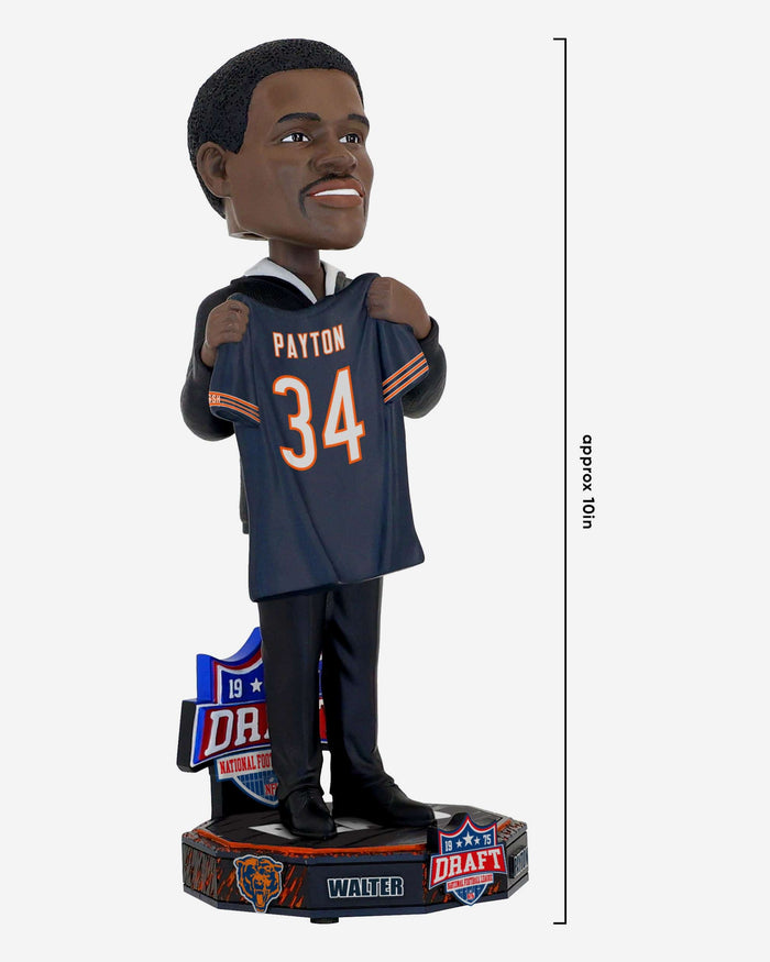 Walter Payton Chicago Bears 1975 Draft Pick Bobblehead FOCO - FOCO.com