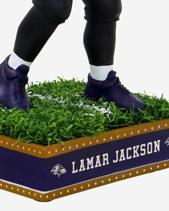 Lamar Jackson Baltimore Ravens Field Star Bobblehead FOCO - FOCO.com