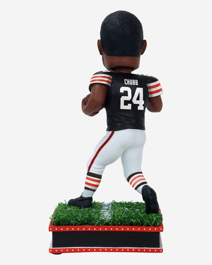 Nick Chubb Cleveland Browns Field Star Bobblehead FOCO - FOCO.com