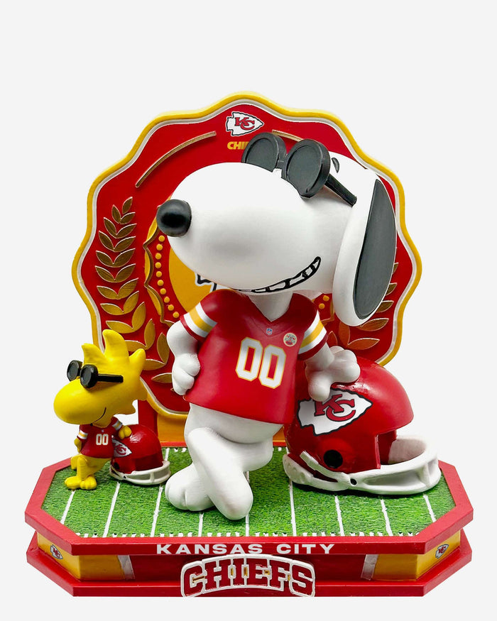 Kansas City Chiefs Snoopy & Woodstock Joe Cool Peanuts Dual 