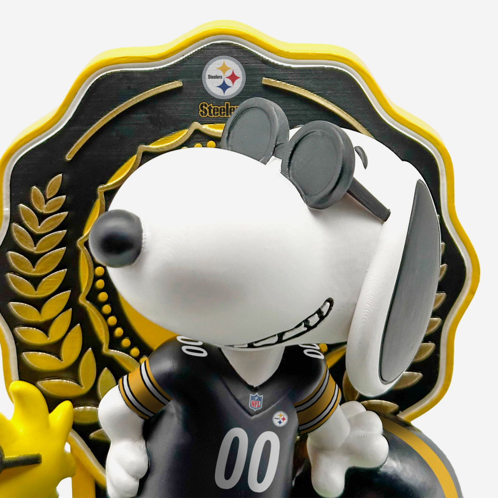 Pittsburgh Steelers Snoopy & Woodstock Joe Cool Peanuts Dual Bobblehea FOCO