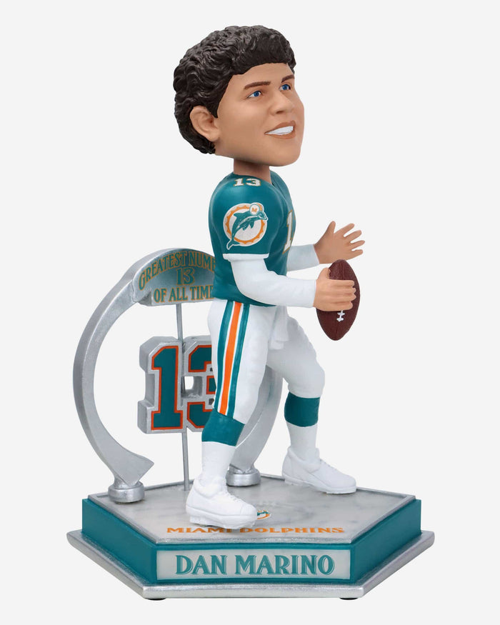 Dan Marino Miami Dolphins Legendary Number 13 Bobblehead FOCO - FOCO.com