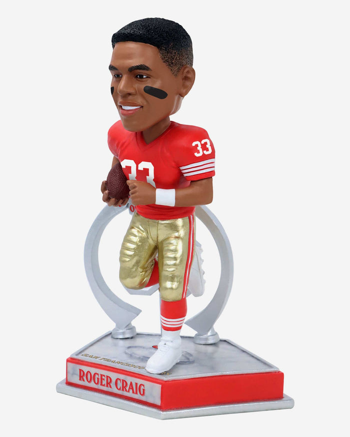 Roger Craig San Francisco 49ers Legendary Number 33 Bobblehead FOCO - FOCO.com