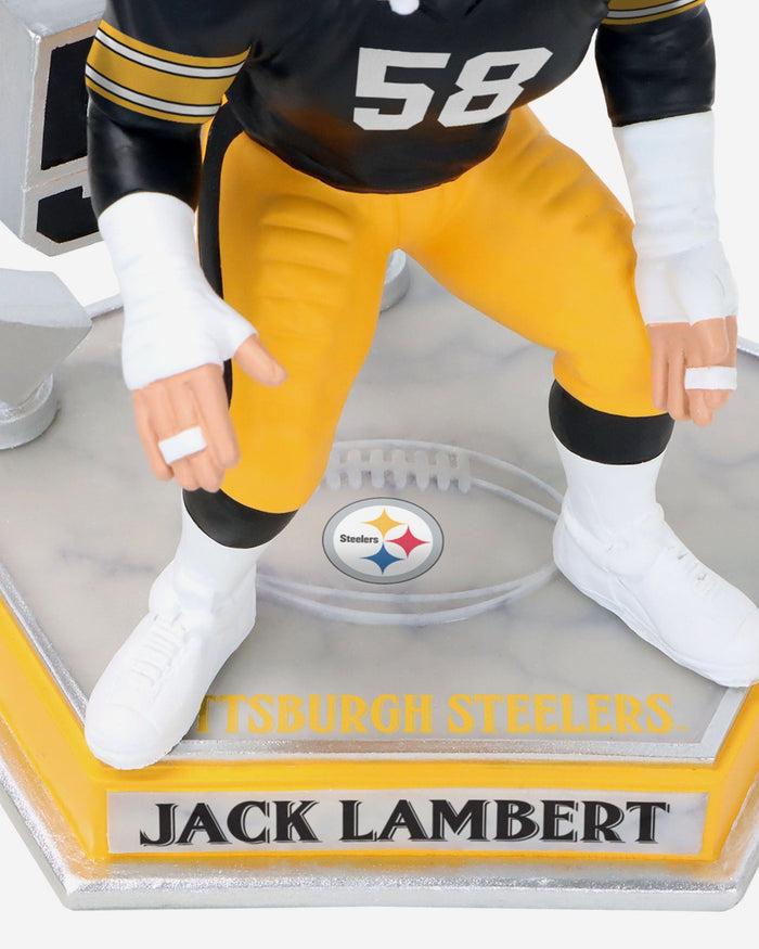 Jack Lambert Pittsburgh Steelers Legendary Number 58 Bobblehead FOCO - FOCO.com