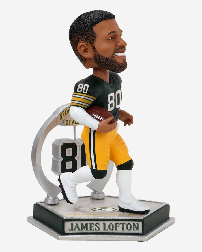 James Lofton Green Bay Packers Legendary Number 86 Bobblehead FOCO - FOCO.com