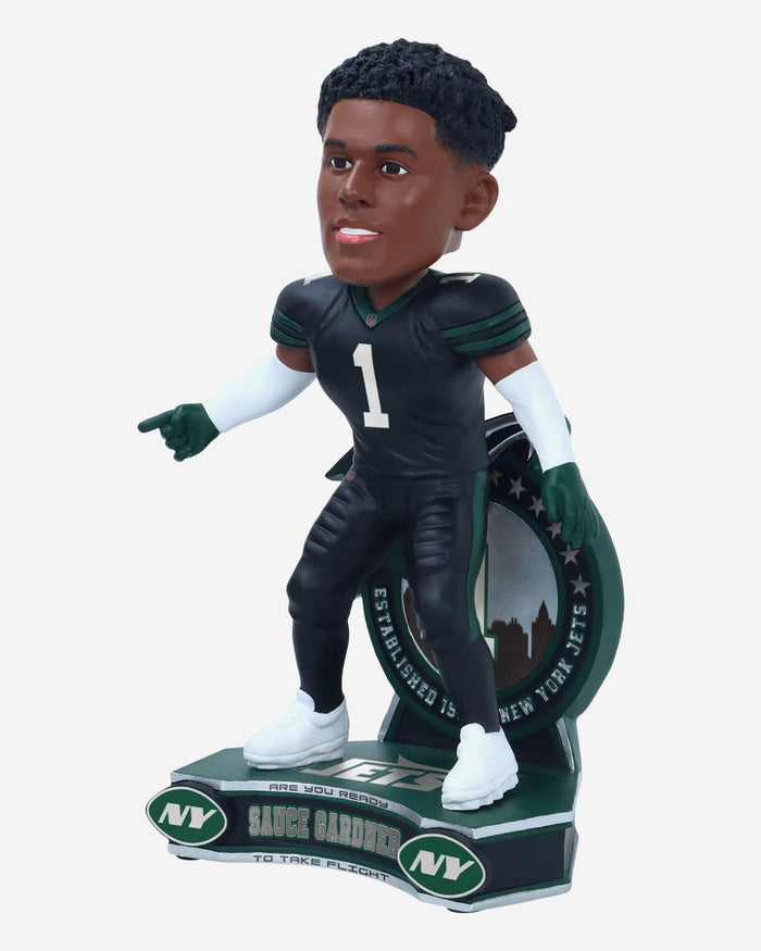 Sauce Gardner New York Jets Legacy Collection Bobblehead FOCO - FOCO.com