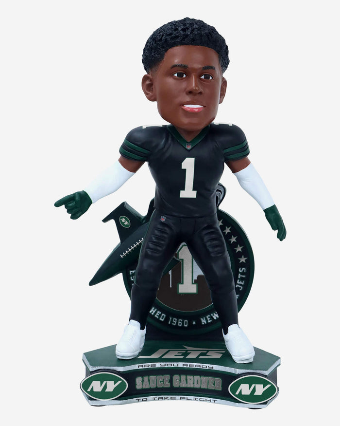 Sauce Gardner New York Jets Legacy Collection Bobblehead FOCO - FOCO.com