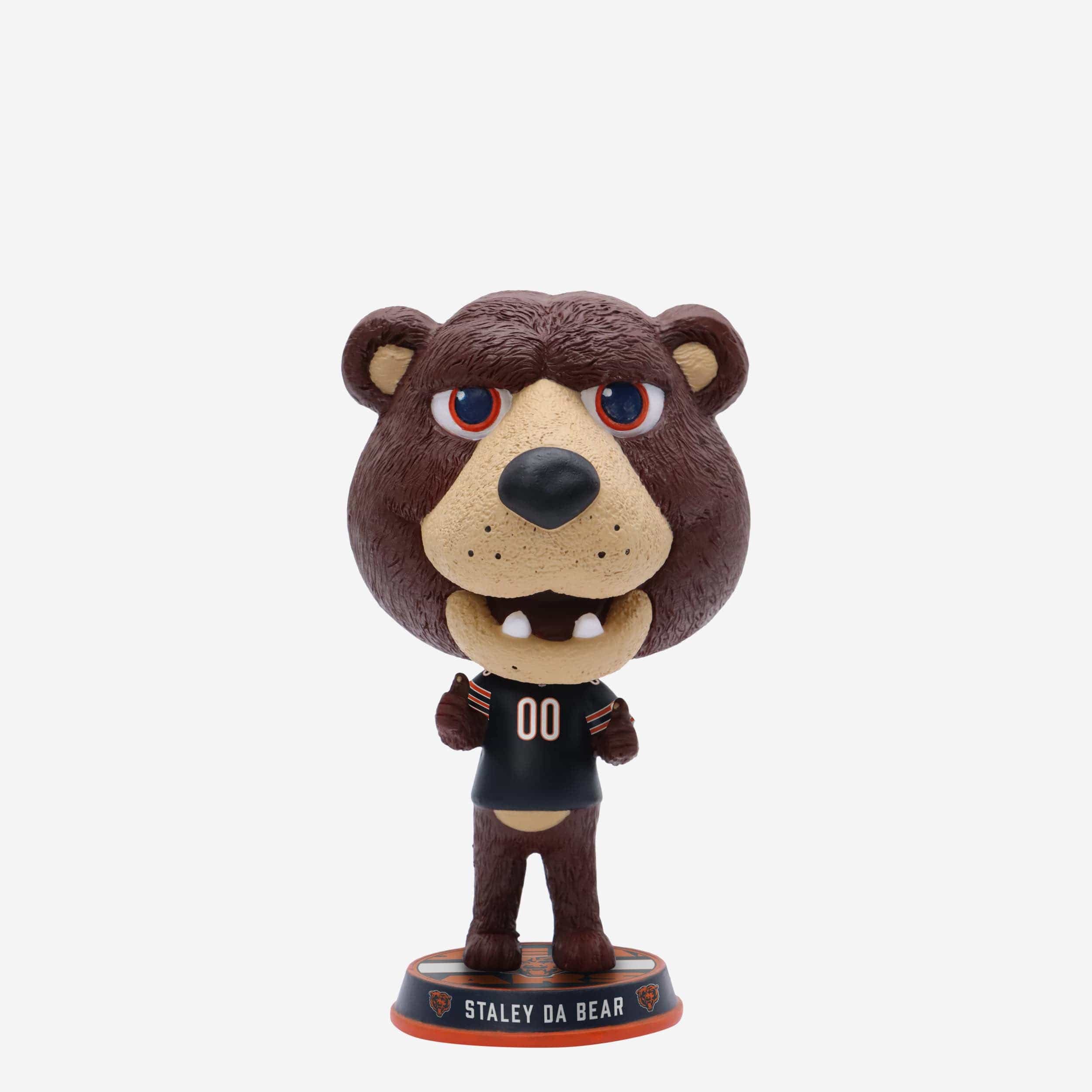 Staley Da Bear Chicago Bears Mascot Mini Bighead Bobblehead FOCO