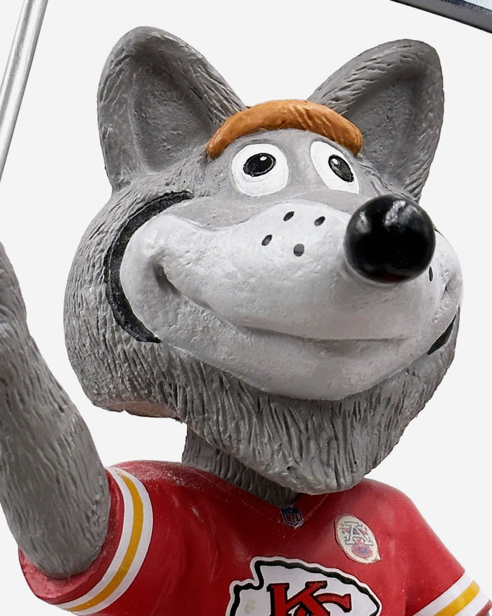 KC Wolf Kansas City Chiefs Super Bowl LVII Bound Mascot Bobblehead FOCO - FOCO.com