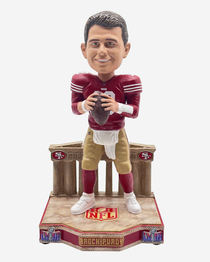 Brock Purdy San Francisco 49ers Super Bowl LVIII Bound Bobblehead FOCO - FOCO.com