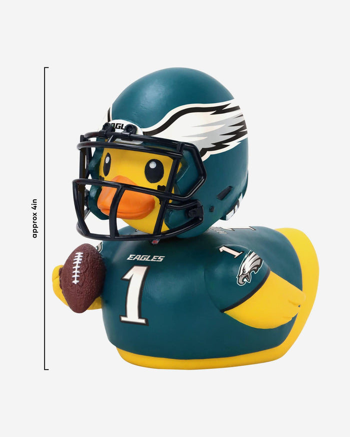 Jalen Hurts Philadelphia Eagles Player Bobble Duck Mini Bobblehead FOCO - FOCO.com