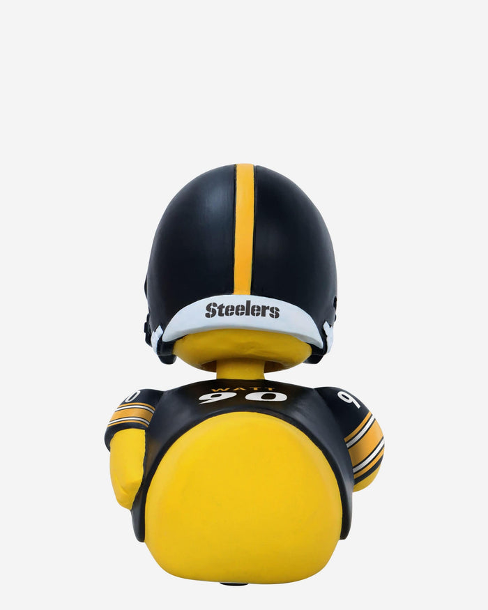 TJ Watt Pittsburgh Steelers Player Bobble Duck Mini Bobblehead FOCO - FOCO.com