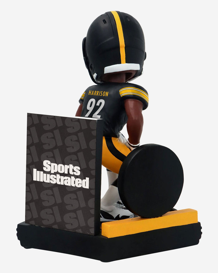 James Harrison Pittsburgh Steelers Men of Steel Sports Illustrated Cover Bobblehead FOCO - FOCO.com