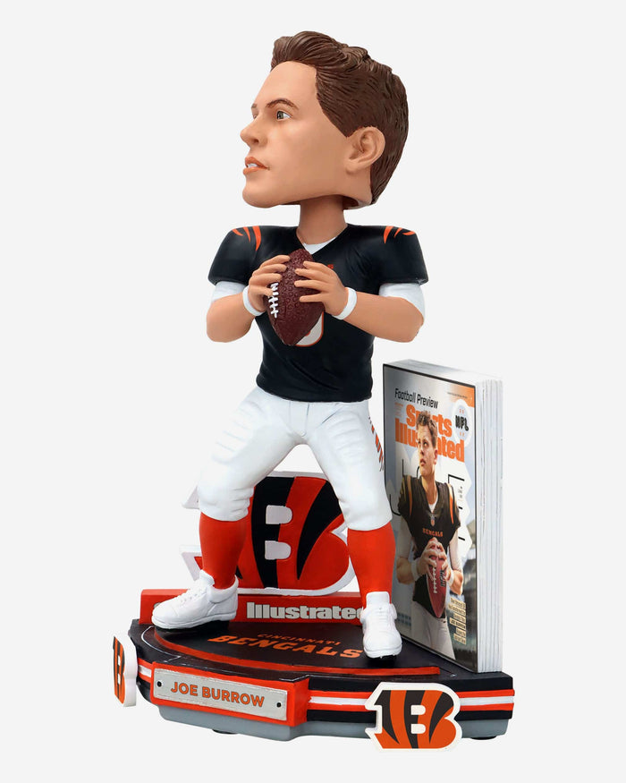 Joe Burrow Cincinnati Bengals The Ultracool Sports Illustrated Cover Bobblehead FOCO - FOCO.com