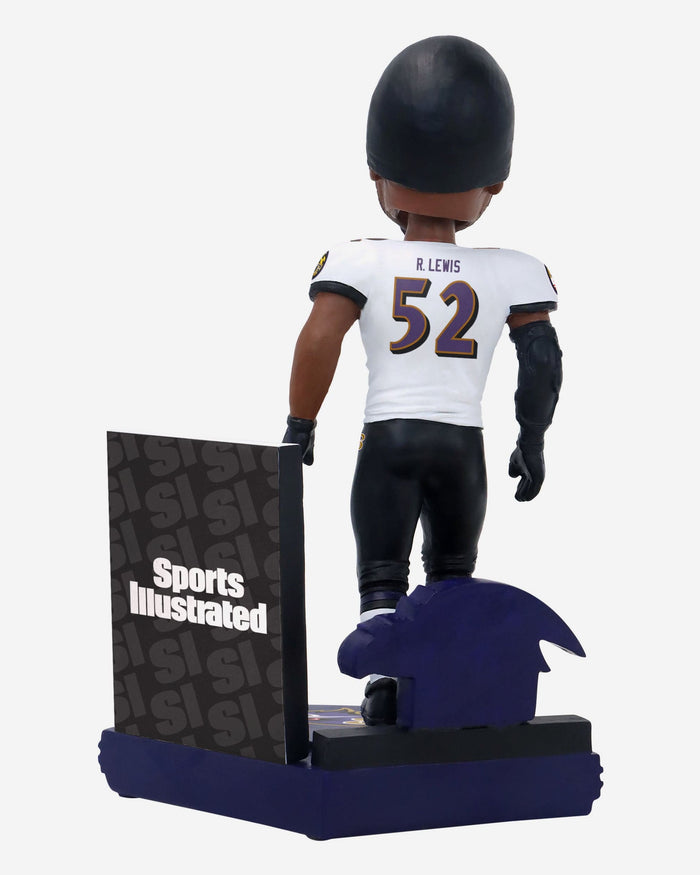 Ray Lewis Baltimore Ravens Valiant Last Stand Sports Illustrated Cover Bobblehead FOCO - FOCO.com