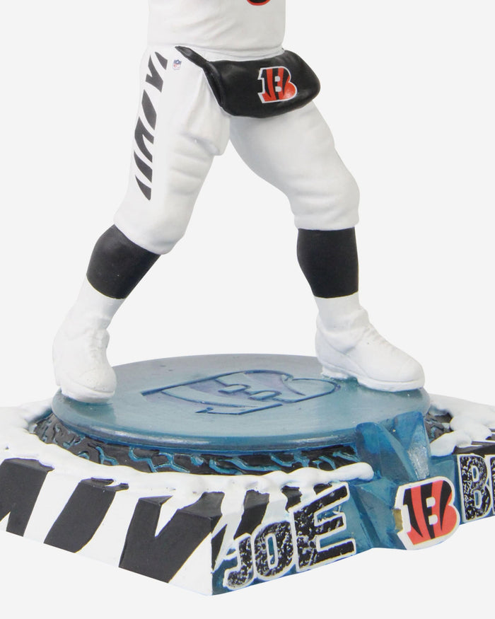 Joe Burrow Cincinnati Bengals White Tiger Bobblehead BRAND NEW FOCO