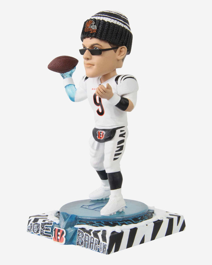 Joe Burrow Cincinnati Bengals Brrr Ice Bobblehead FOCO