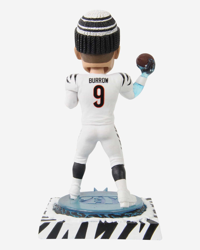 Joe Burrow Cincinnati Bengals Brrr-ow Bobblehead FOCO - FOCO.com