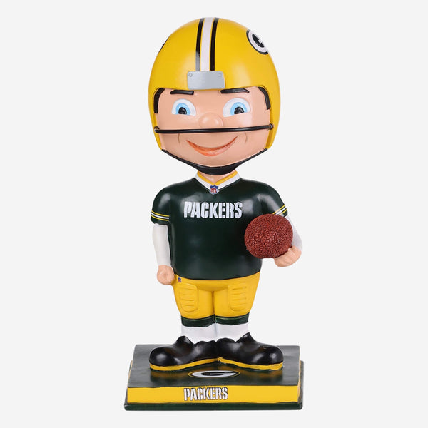 Vintage Green Bay Packers Bobble Head Onesie by Snapshot Studio - Pixels