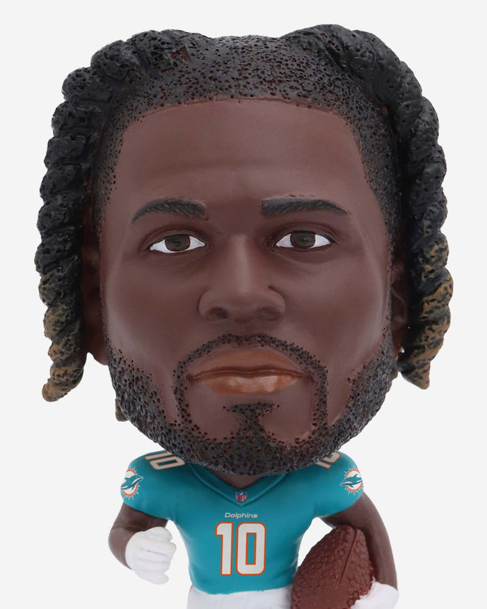 Tyreek Hill Miami Dolphins Field Stripe Mini Bighead Bobblehead FOCO - FOCO.com