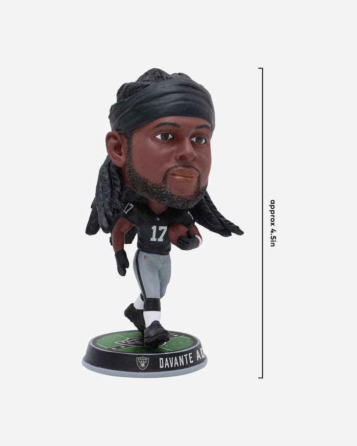 Davante Adams Las Vegas Raiders Field Stripe Mini Bighead Bobblehead FOCO - FOCO.com