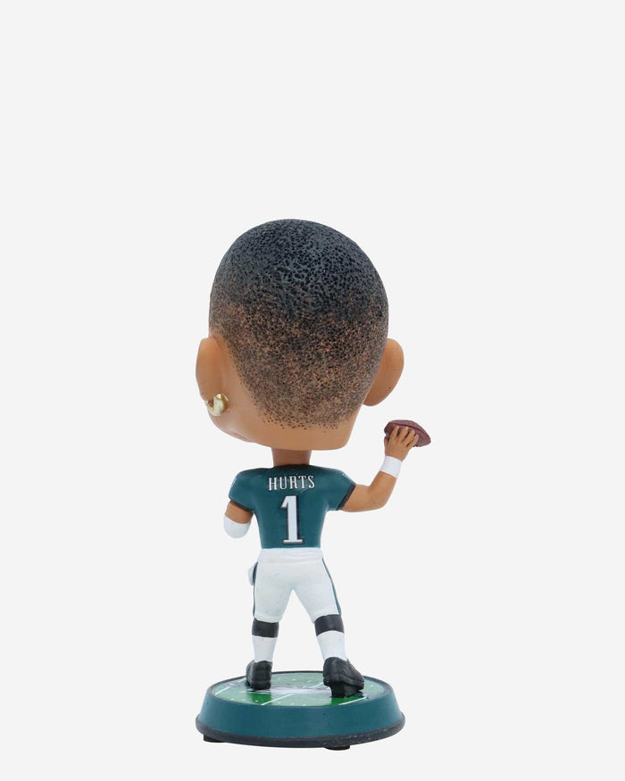 Jalen Hurts Philadelphia Eagles Field Stripe Mini Bighead Bobblehead FOCO - FOCO.com