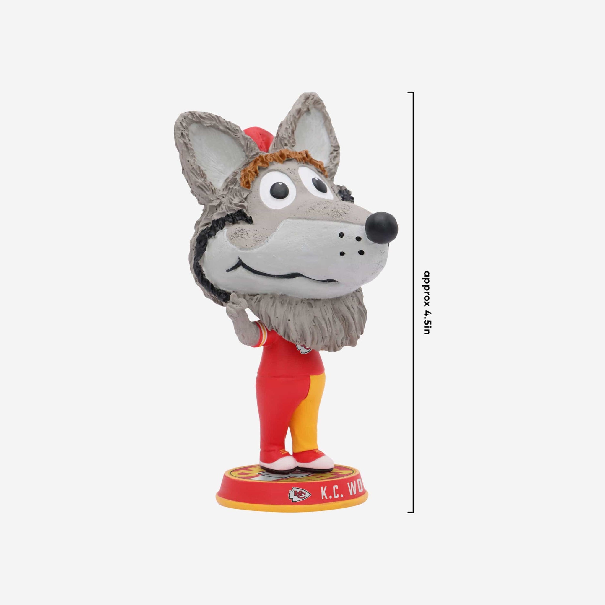 Roary Detroit Lions Mascot Field Stripe Mini Bighead Bobblehead FOCO